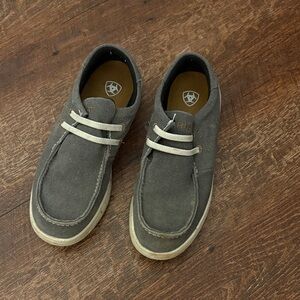 Ariat kids Hilo Gray Loafers
